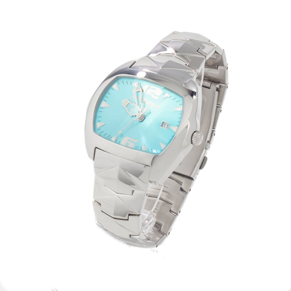 Chronotech Silver Stainless Steel Dress Watch